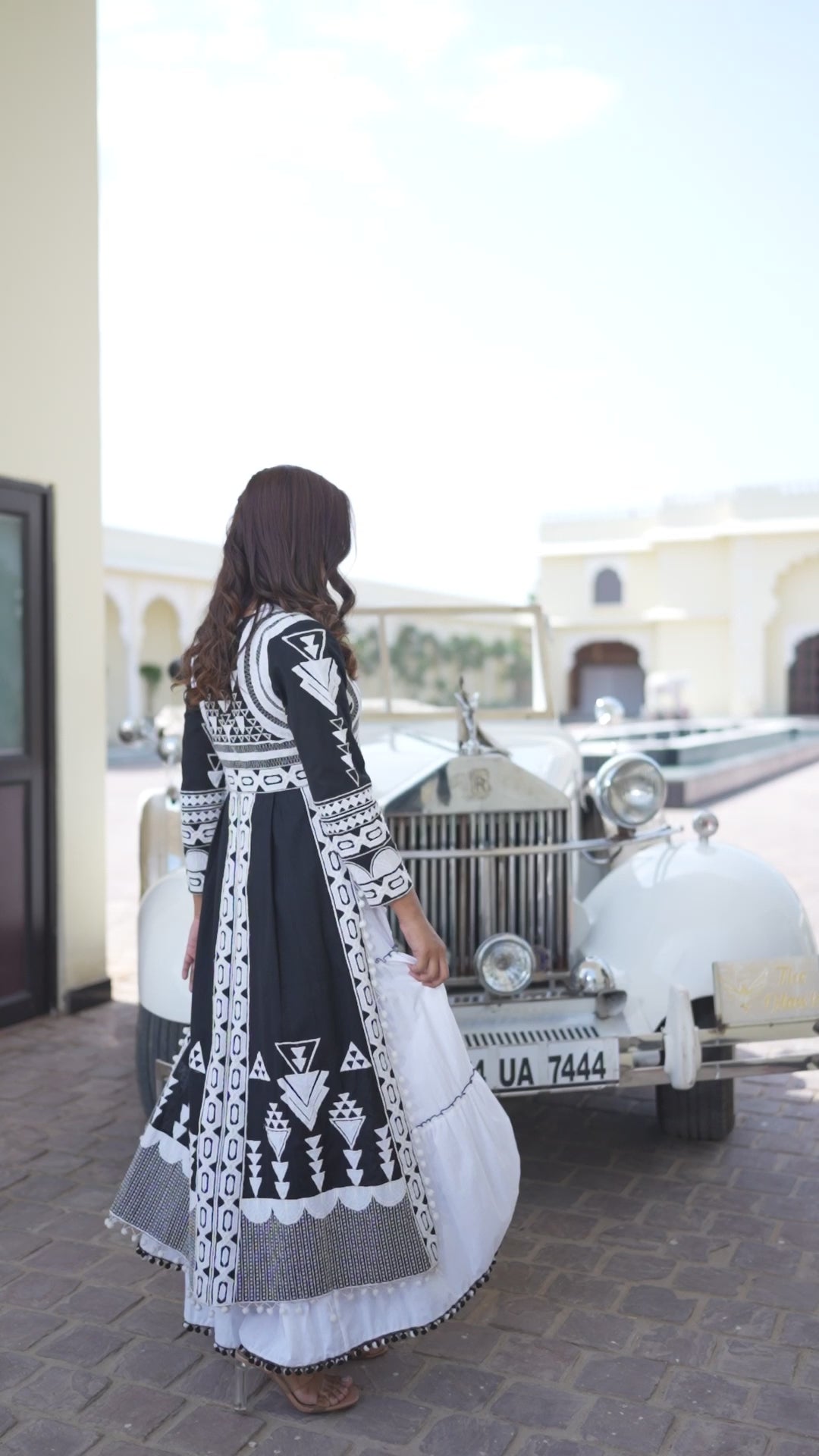 Gossamer - Dress With Long Jacket (Black)