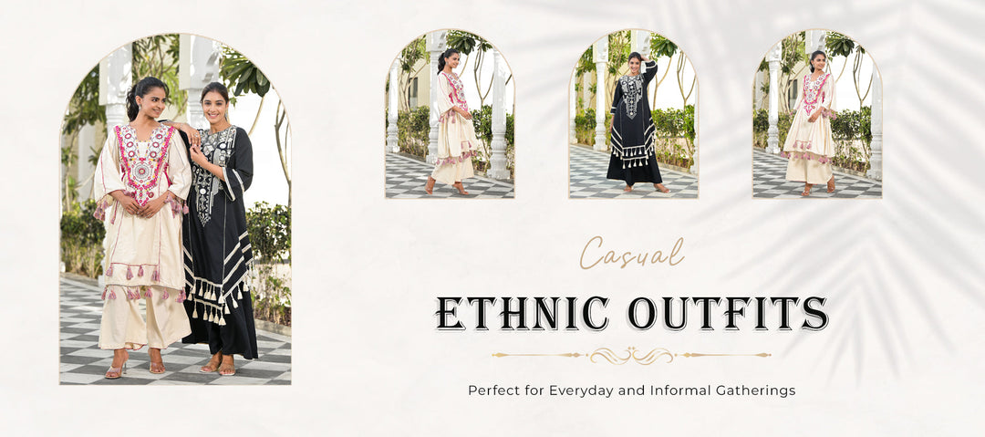 Casual Ethnic Outfits: Perfect for Everyday and Informal Gatherings
