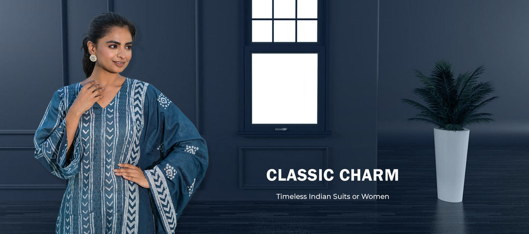 Classic Charm Timeless Indian Suits for Women