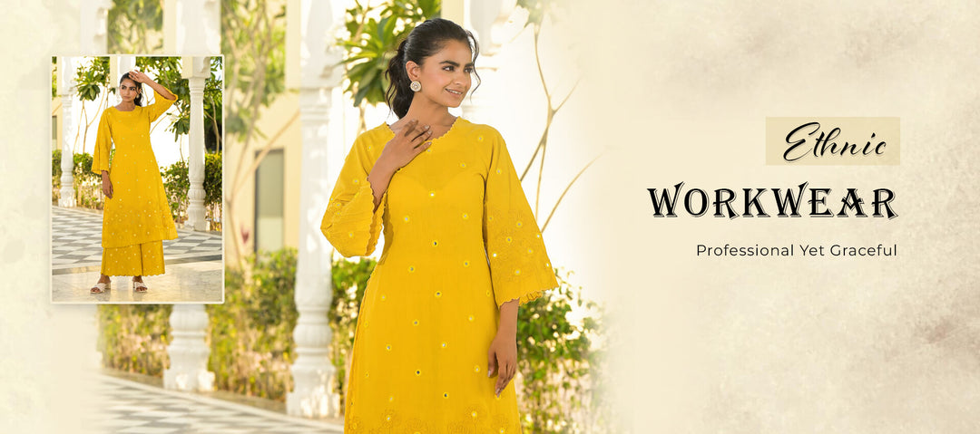 Ethnic Workwear: Professional Yet Graceful