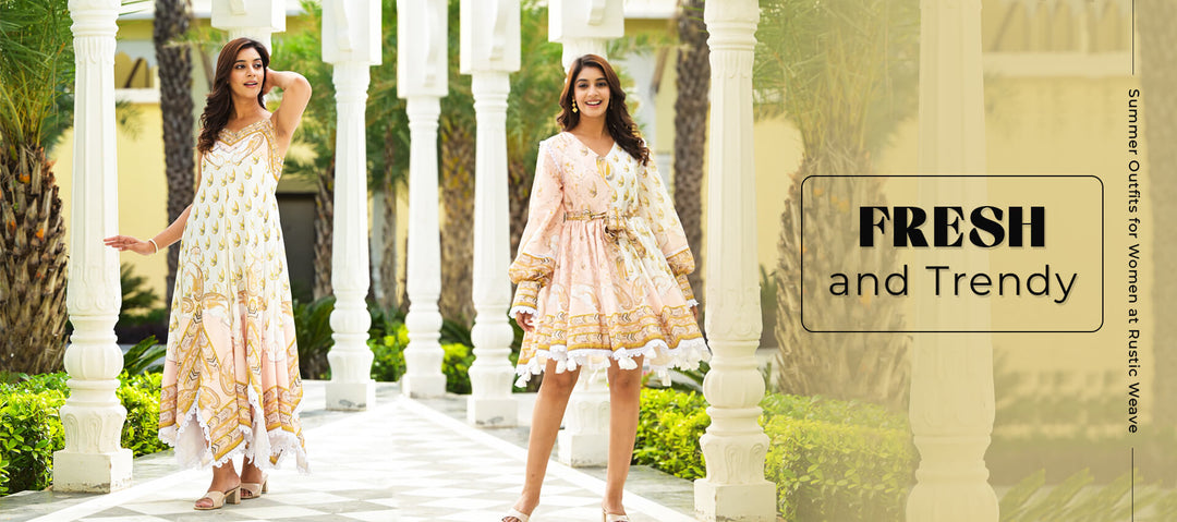 Fresh and Trendy: Summer Outfits for Women at Rustic Weave