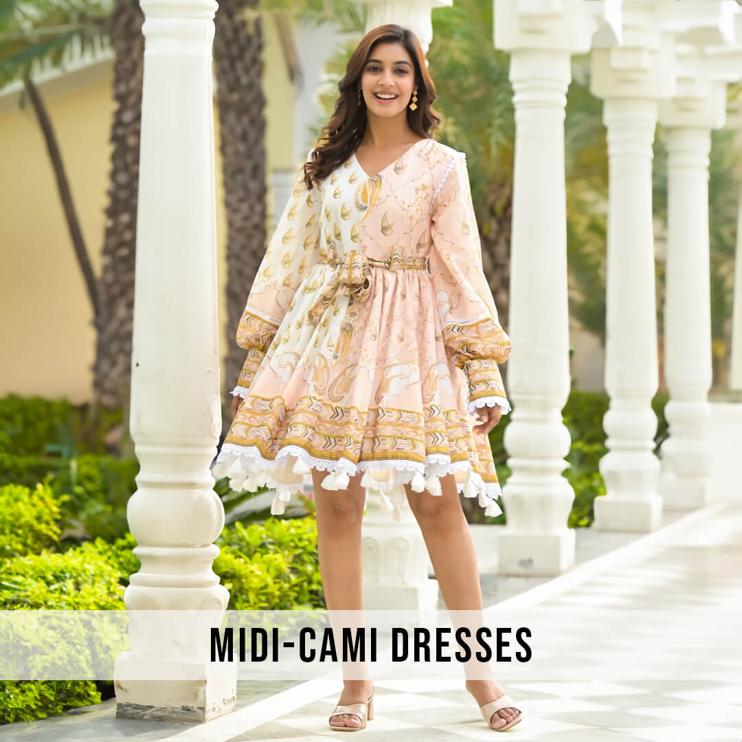MIDI/CAMI DRESSES