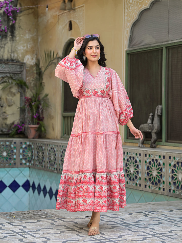 RAABTA - TIER DRESS