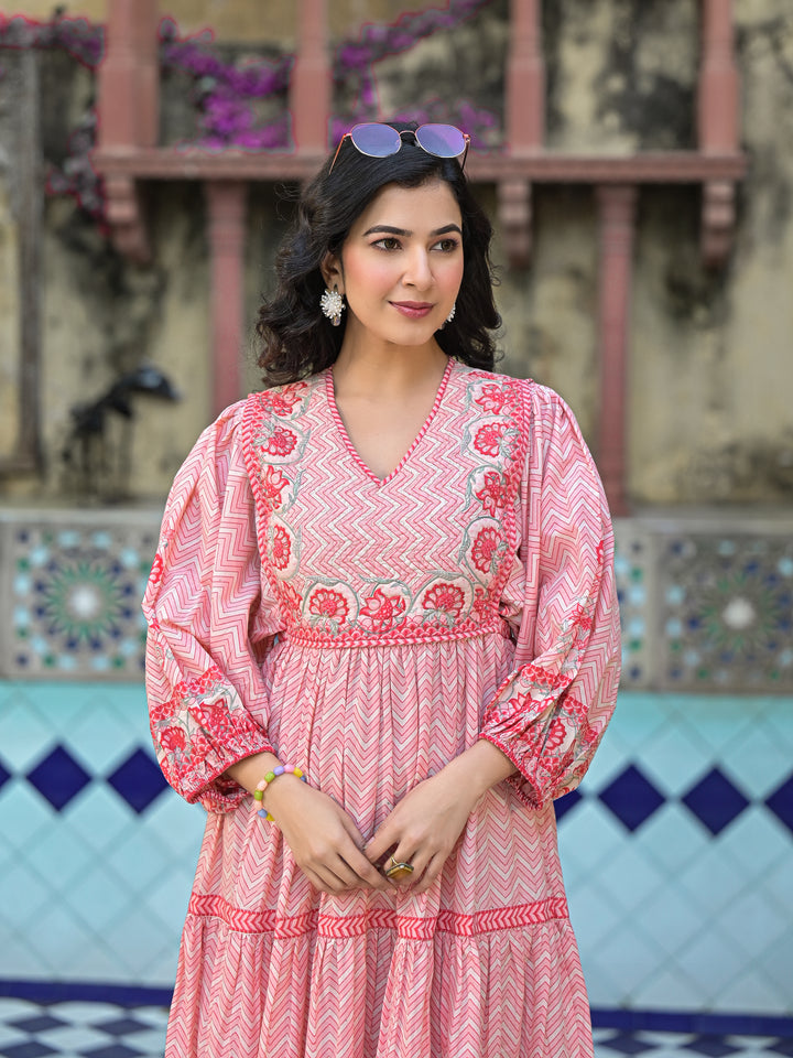 RAABTA - TIER DRESS