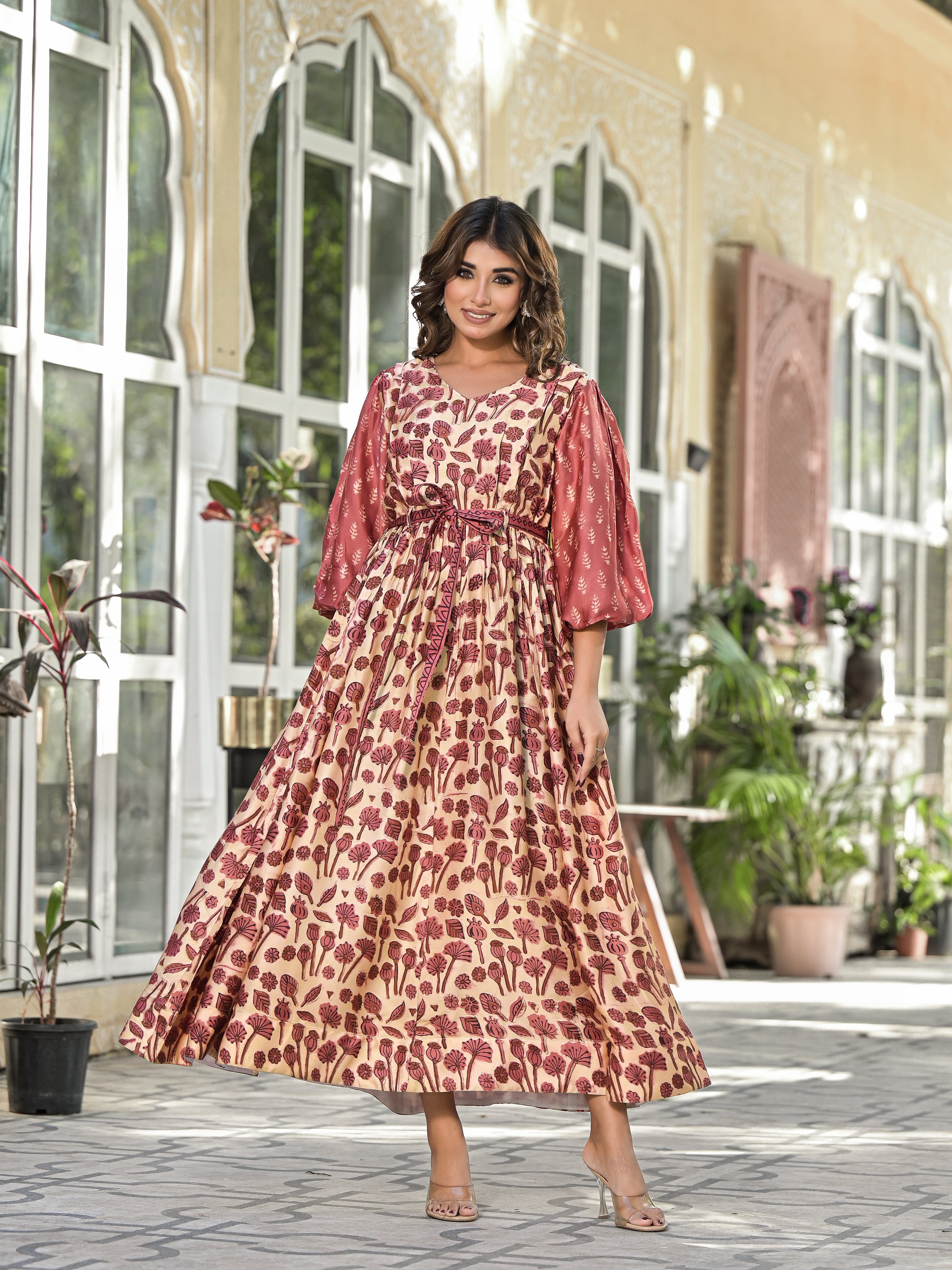 MITTI - DRESS (RUST)