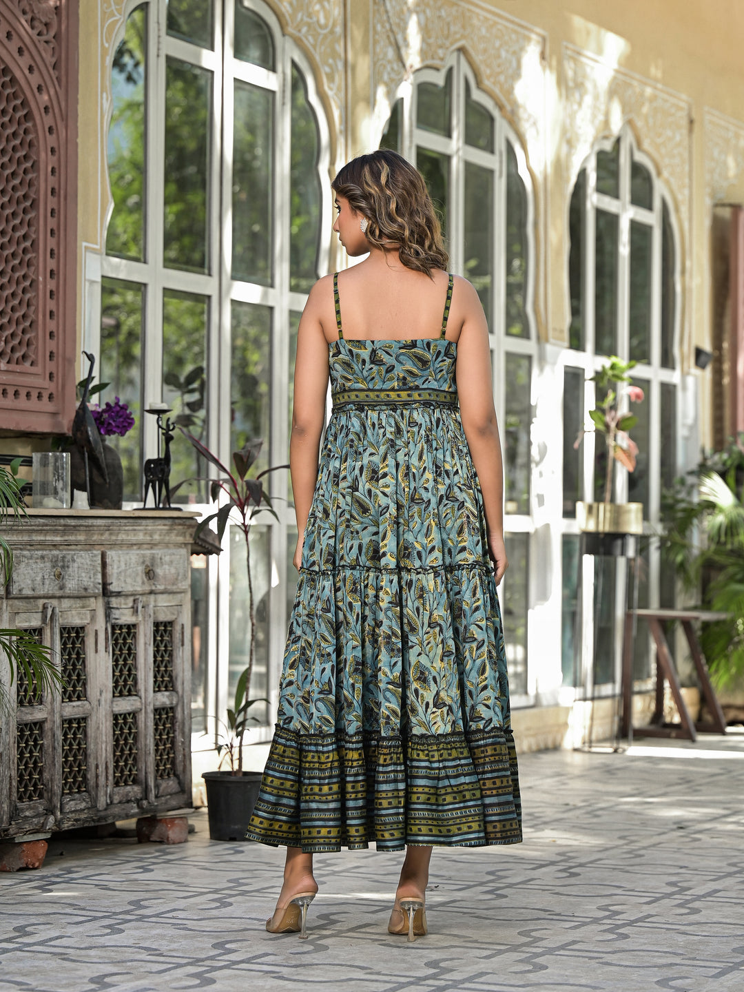 Matti - Strap Tier Dress (Indigo)