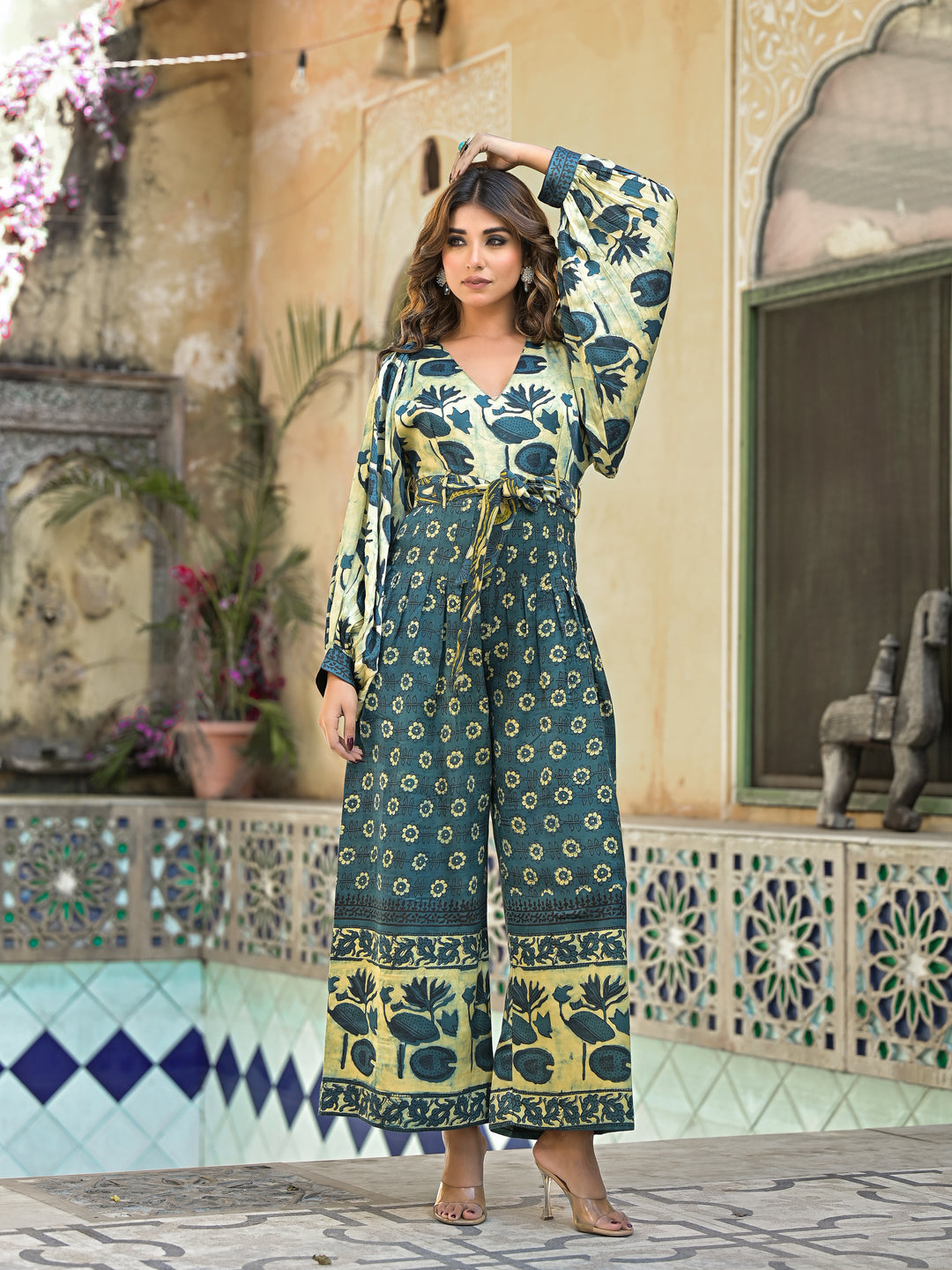 Natura - Jumpsuit (Teal)