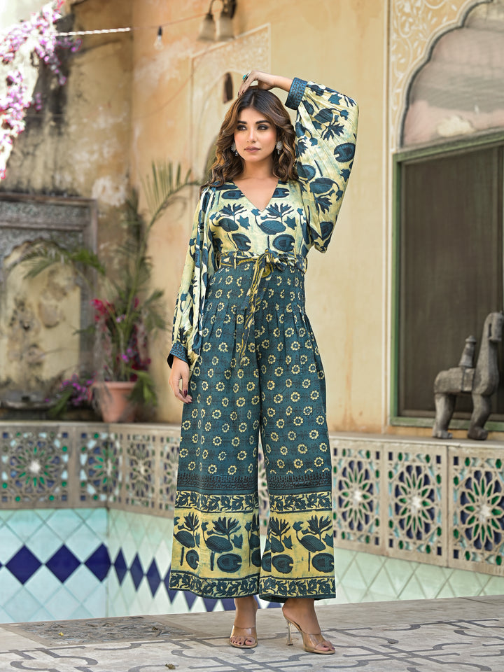 Natura - Jumpsuit (Teal)
