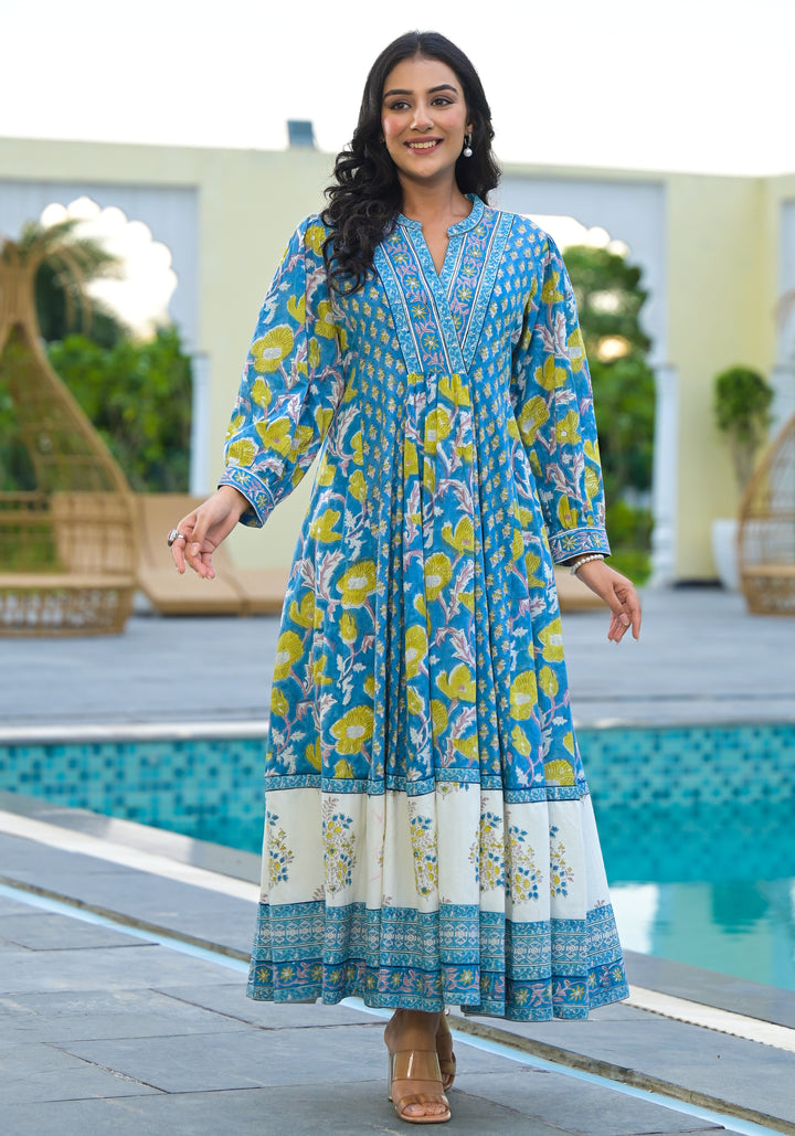 PHOOL - GATHERED PANEL DRESS