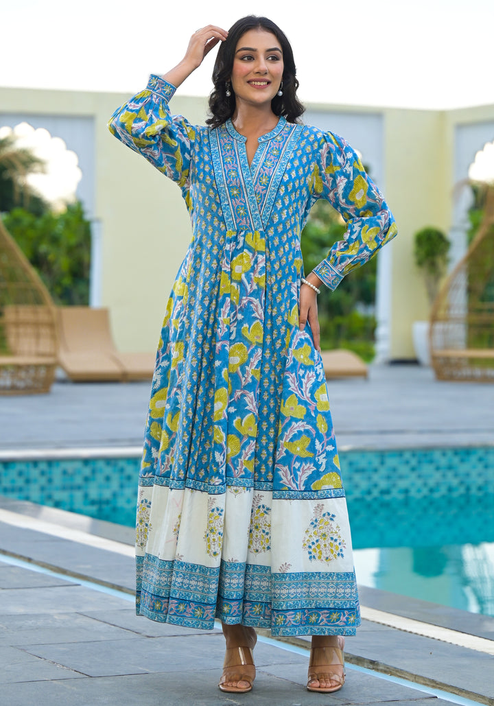 PHOOL - GATHERED PANEL DRESS
