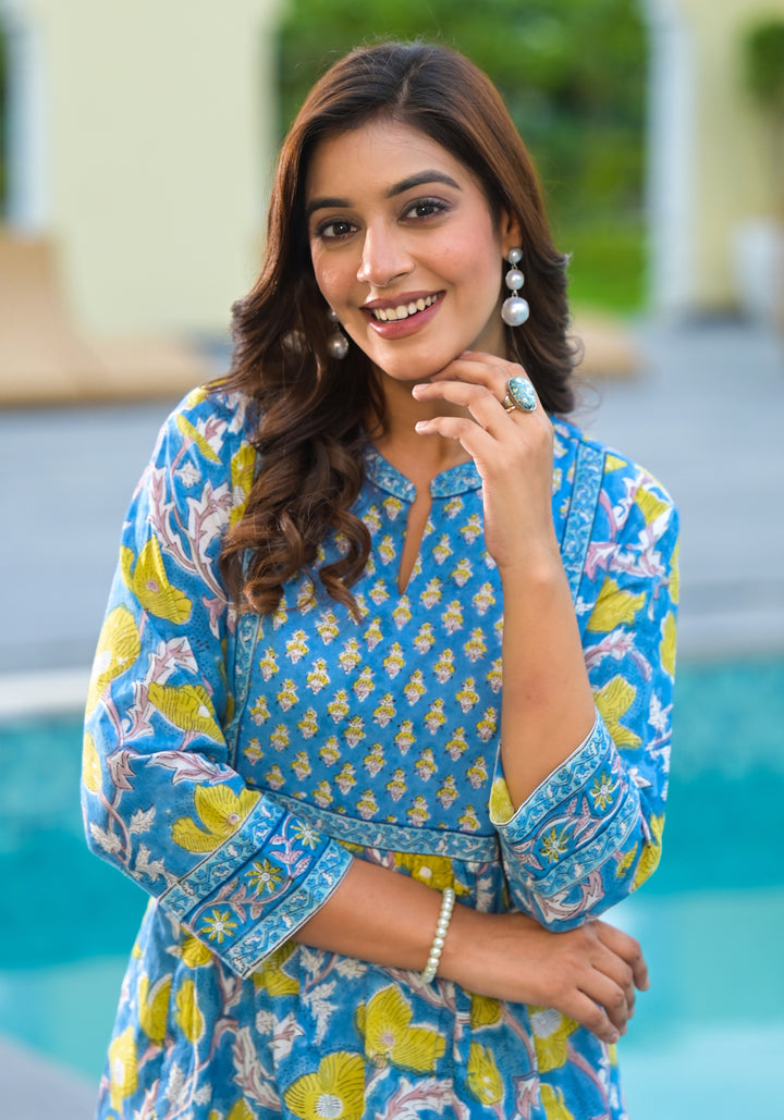 Meher - Dress (Cobalt Blue)