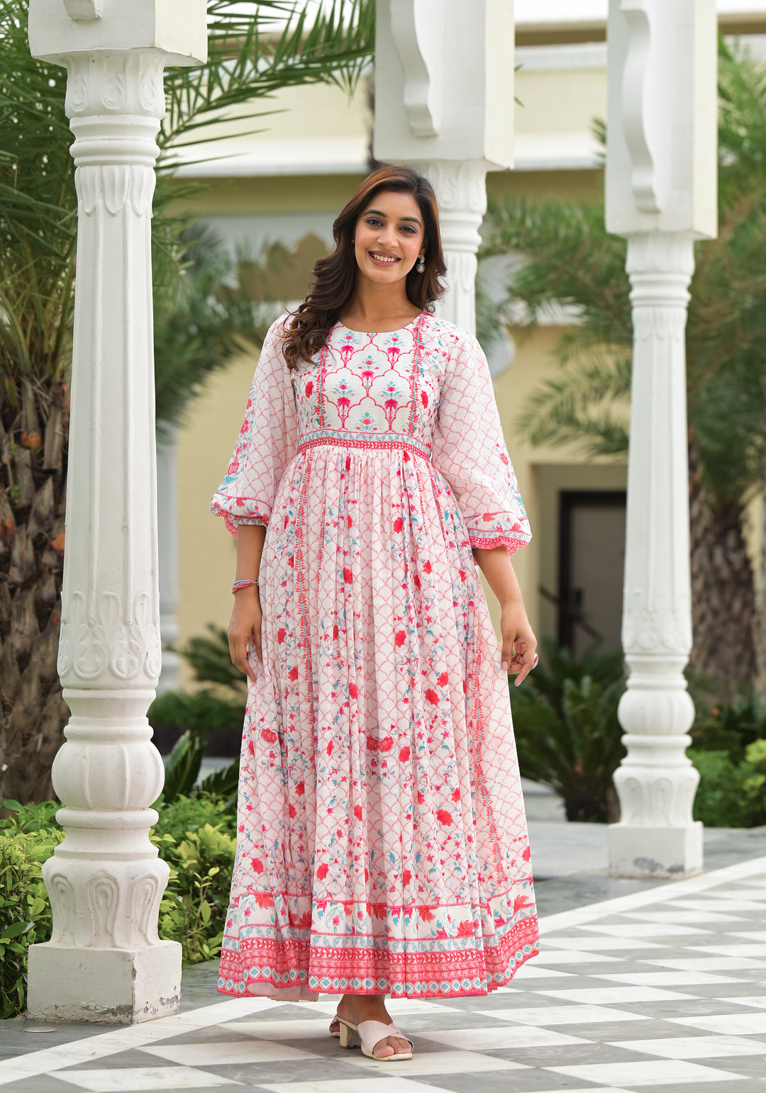 BAGEECHA - GATHERED DRESS