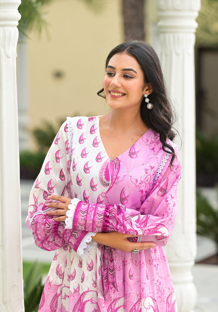 AARIS - BELTED FLIP DRESS (TAFFY PINK)