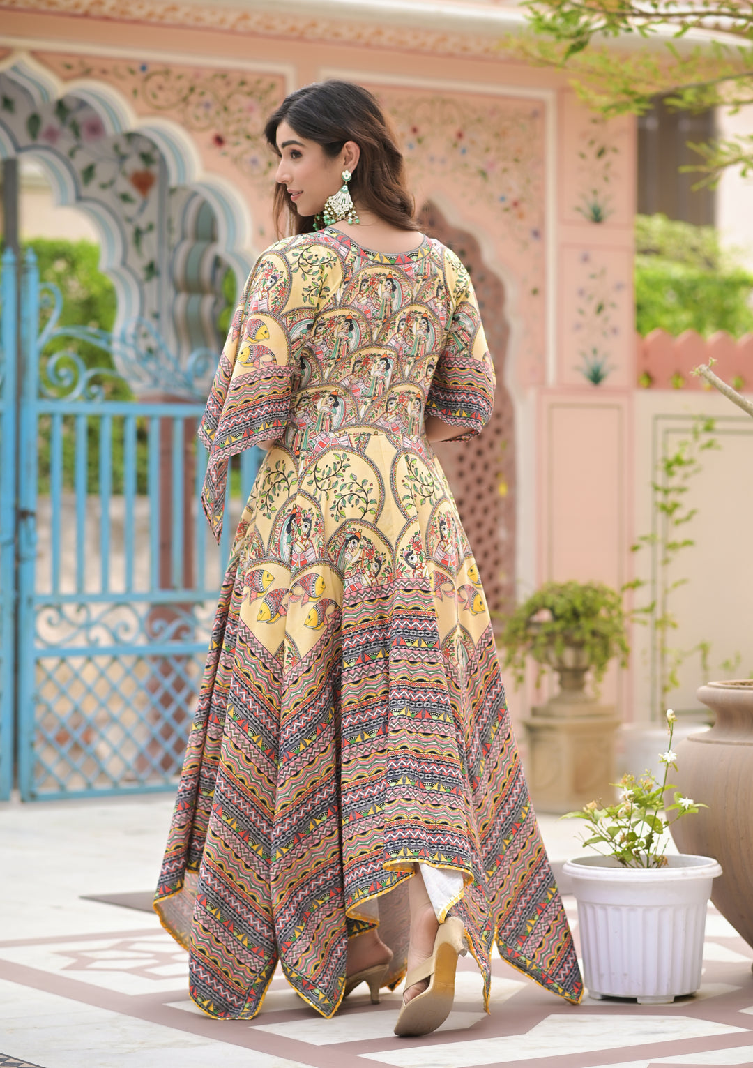 KOHBAR- HANDKERCHIEF DRESS