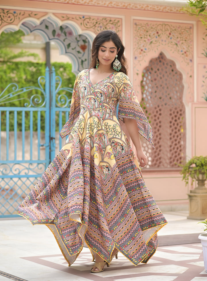 KOHBAR- HANDKERCHIEF DRESS