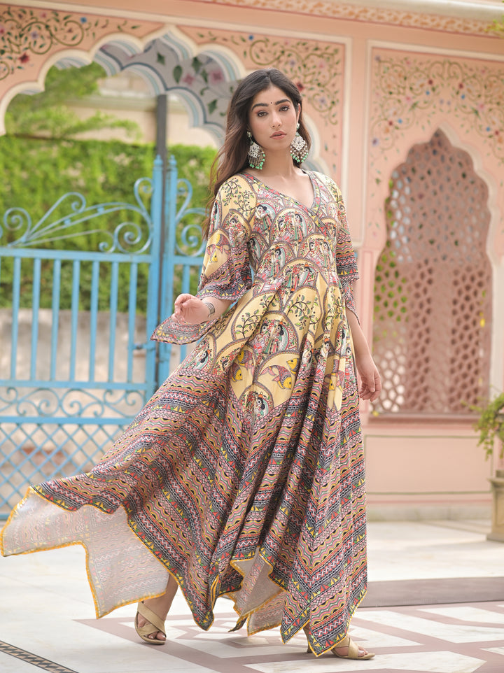 KOHBAR- HANDKERCHIEF DRESS