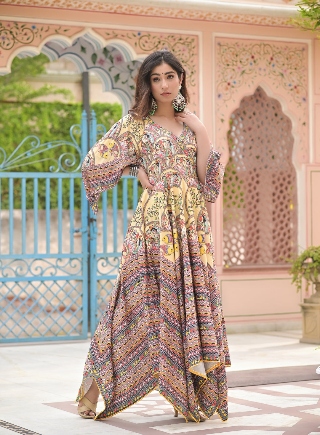KOHBAR- HANDKERCHIEF DRESS
