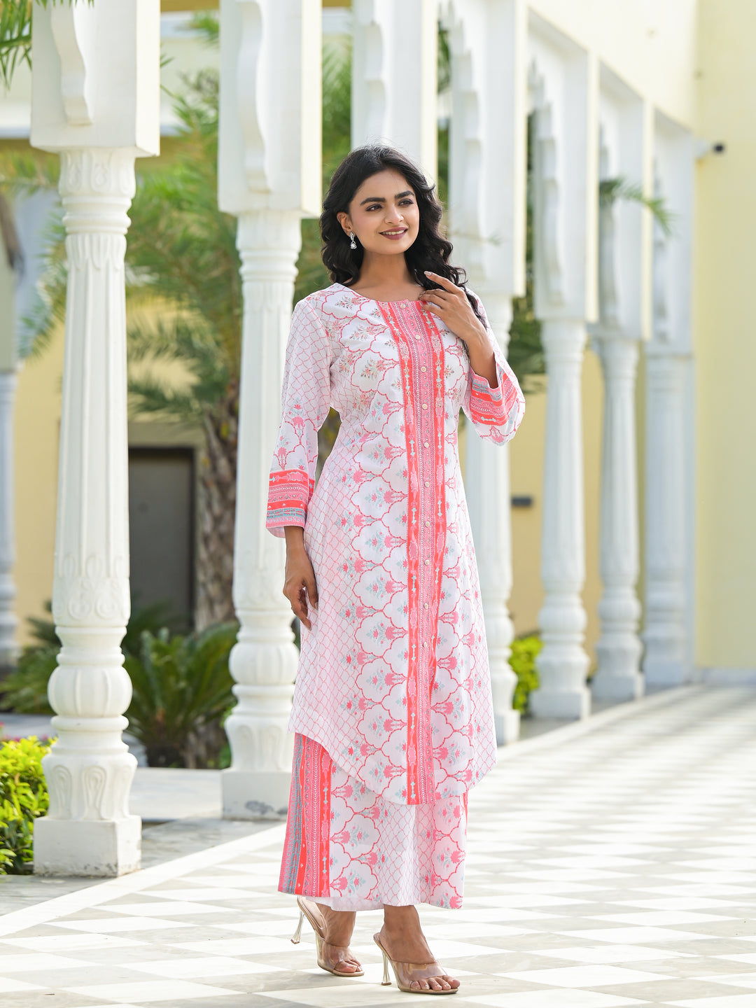BULBUL - APPLE CUT KURTA AND PALAZZO