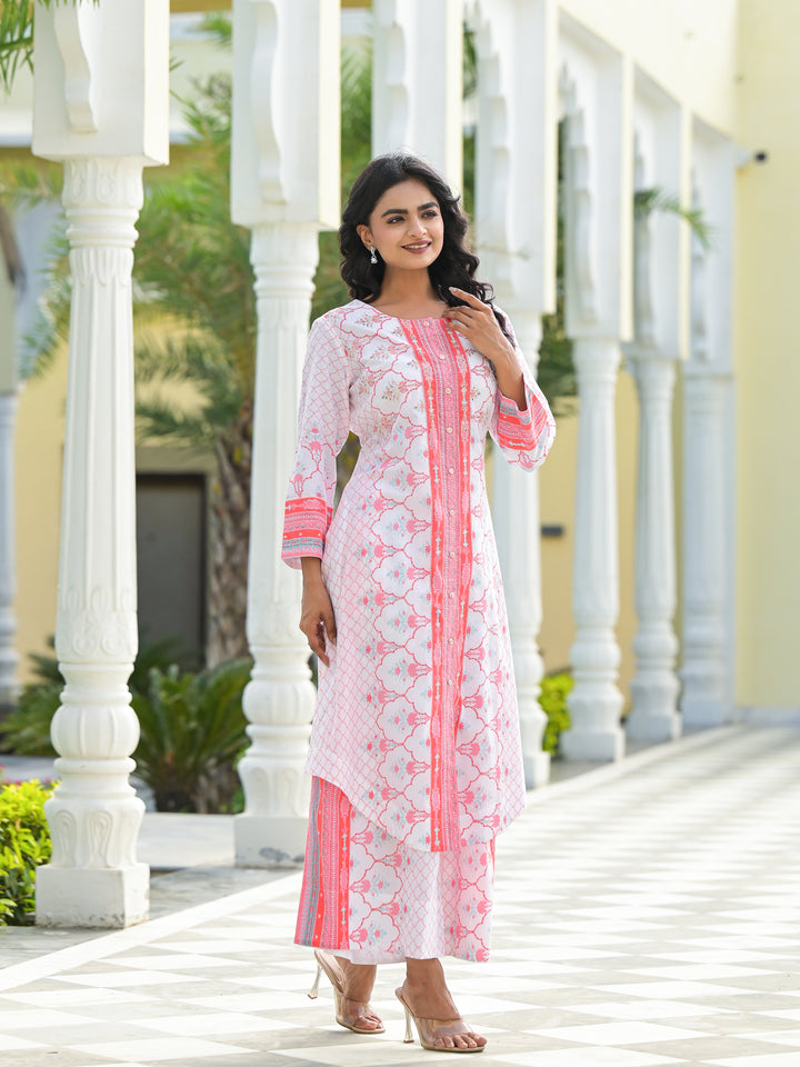 BULBUL - APPLE CUT KURTA AND PALAZZO
