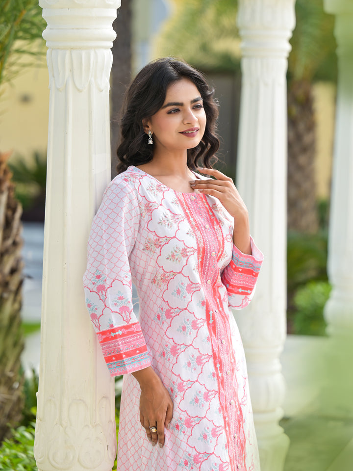 BULBUL - APPLE CUT KURTA AND PALAZZO