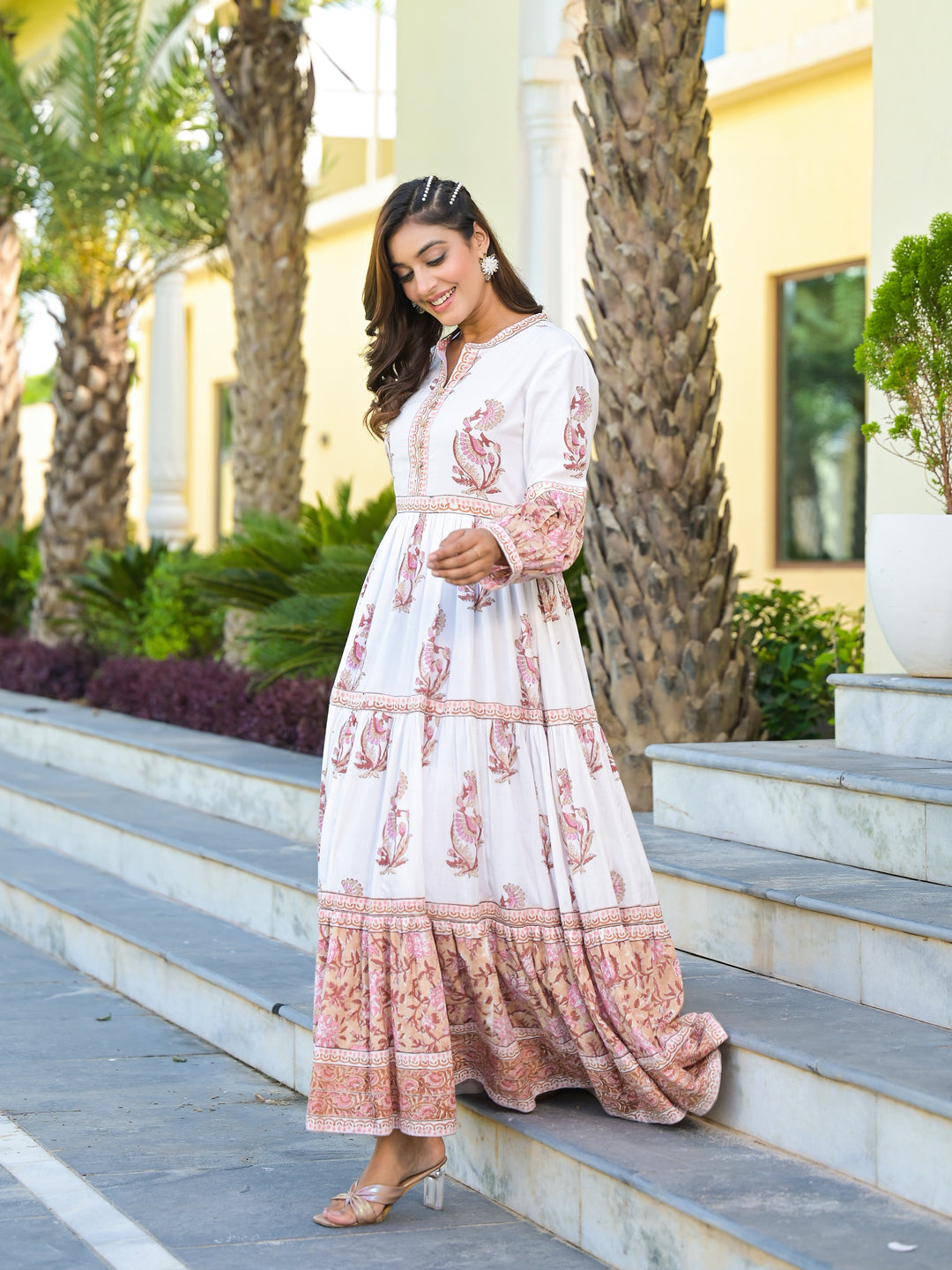Gul - Tiered Dress (Desert Sand)