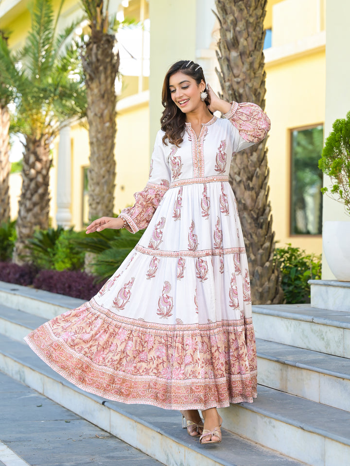 Gul - Tiered Dress (Desert Sand)