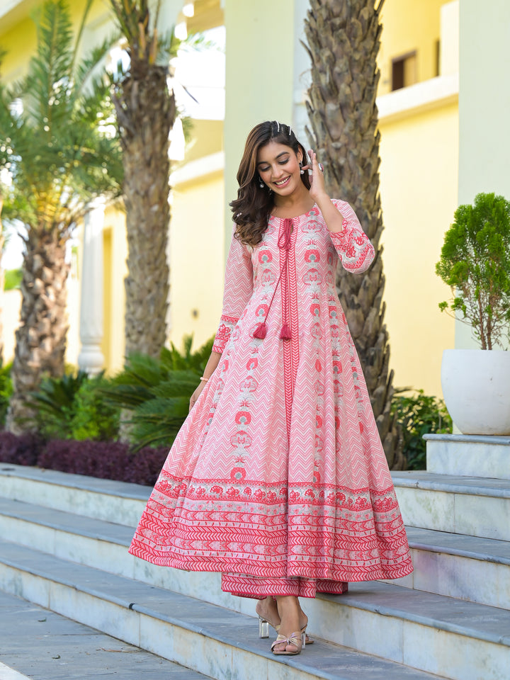 Fergana - Anarkali Kurta And Palazzo