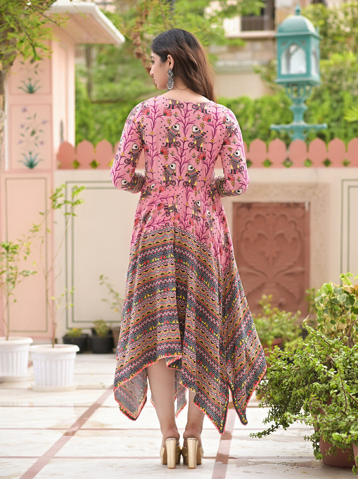 MINA- HANDKERCHIEF DRESS