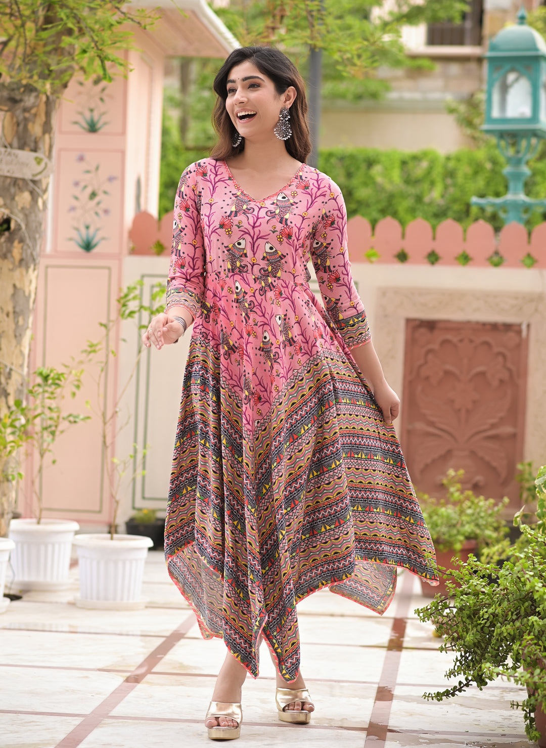 MINA- HANDKERCHIEF DRESS