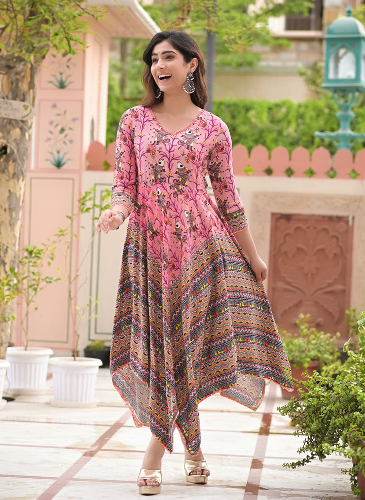 MINA- HANDKERCHIEF DRESS