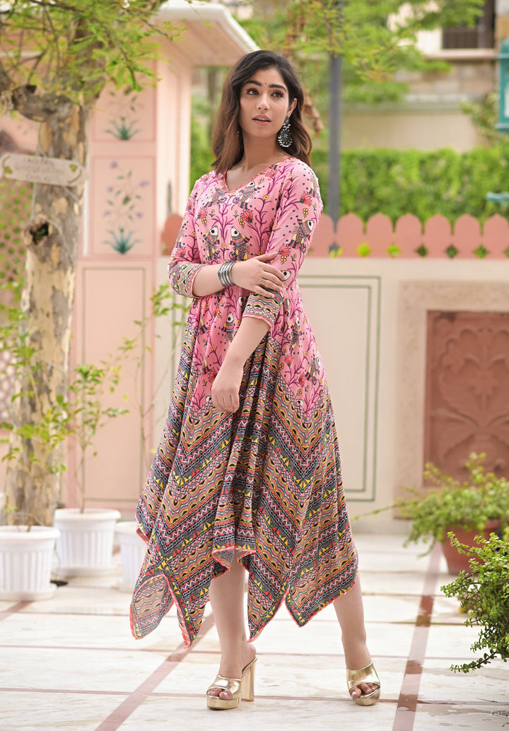 MINA- HANDKERCHIEF DRESS