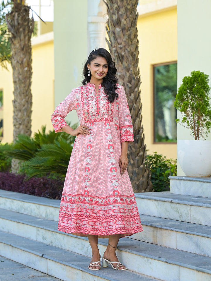 UNAZA - GATHERED DRESS