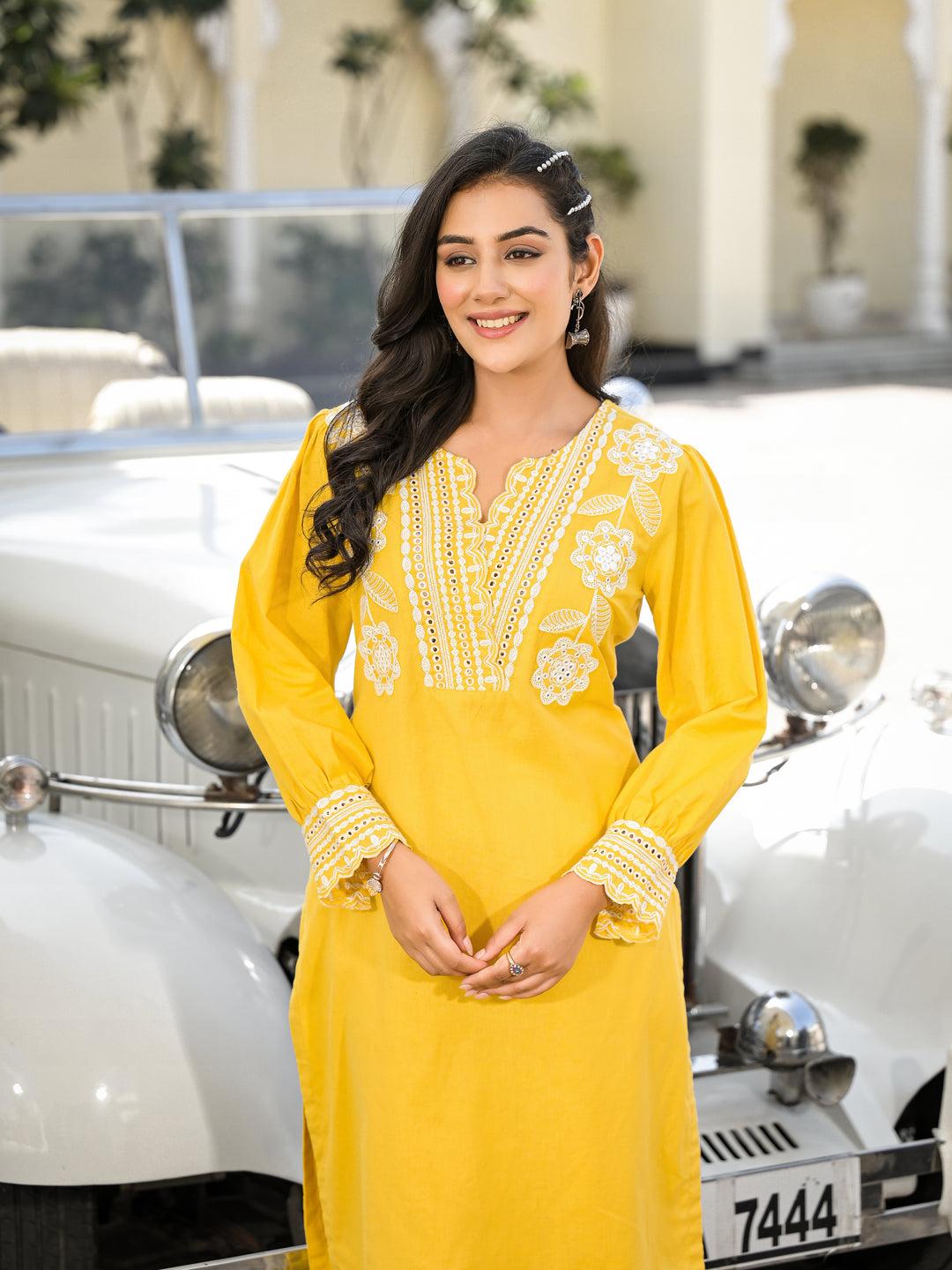 Starini - Lapel Kurta And Palazzo
