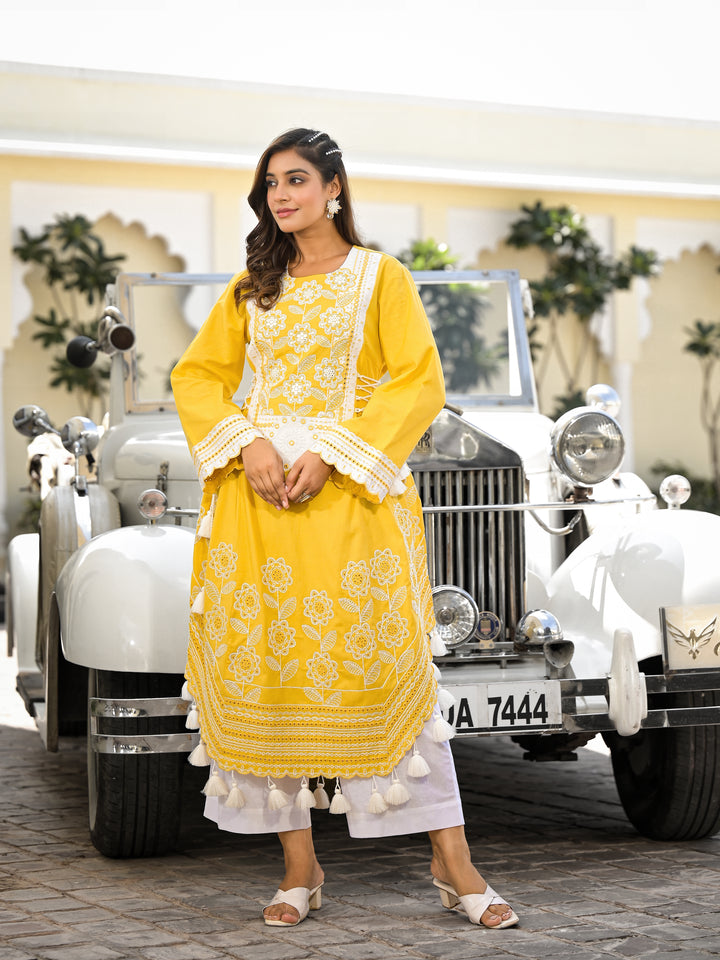 PHUSP - BOHEMIAN KURTA AND PALAZZO