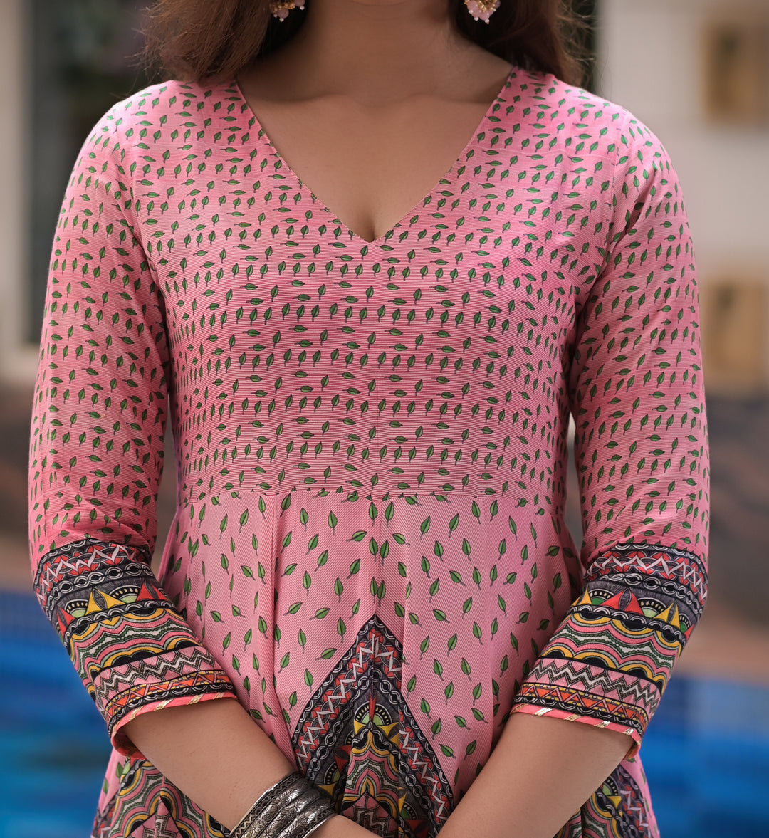 MIZRA- ANARKALI KURTA