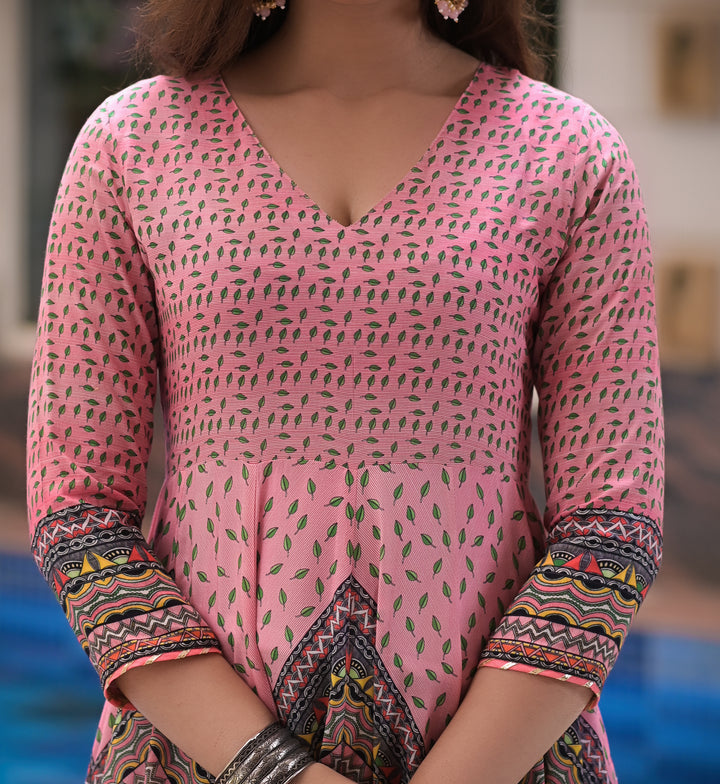 MIZRA- ANARKALI KURTA