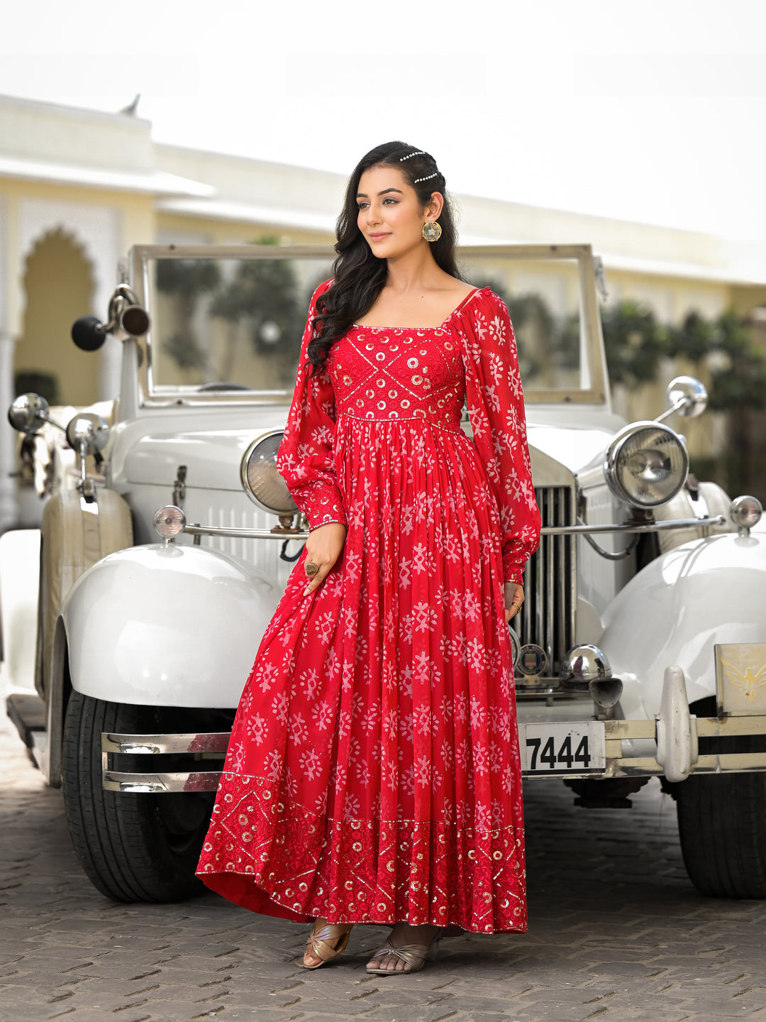 Koyal - Dress (Red)