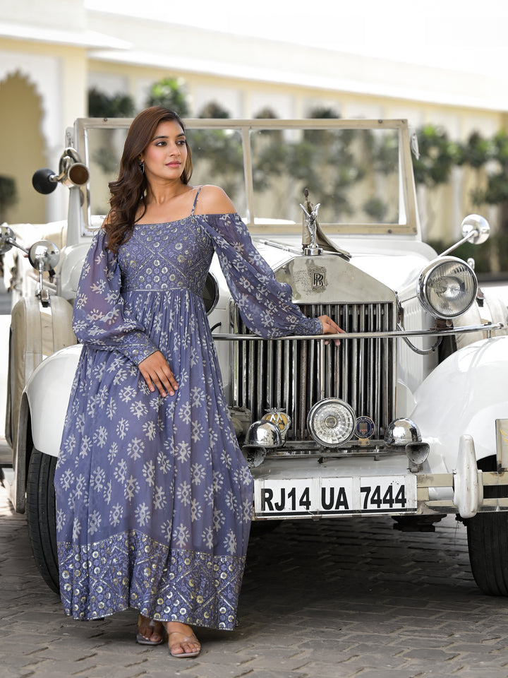 KOYAL - DRESS (COOL GREY)