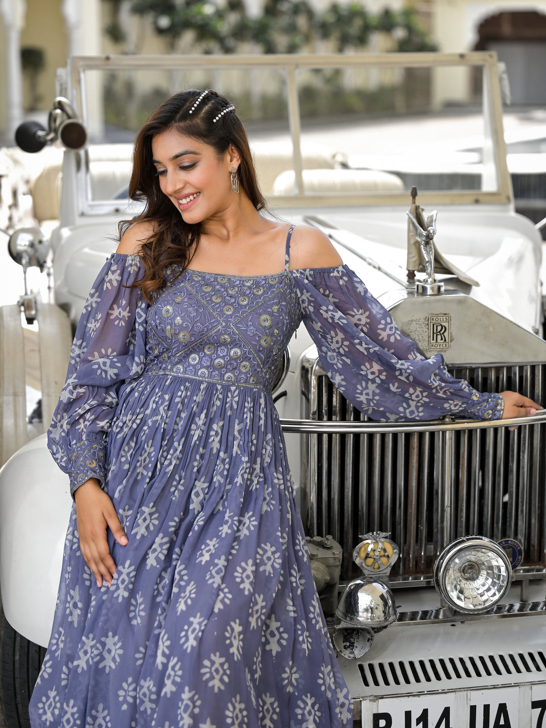 KOYAL - DRESS (COOL GREY)