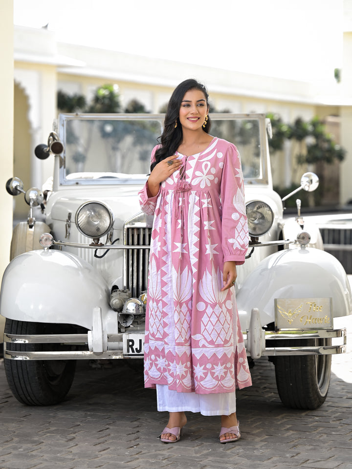 PALOMA - KURTA AND PALAZZO (LAVENDER)