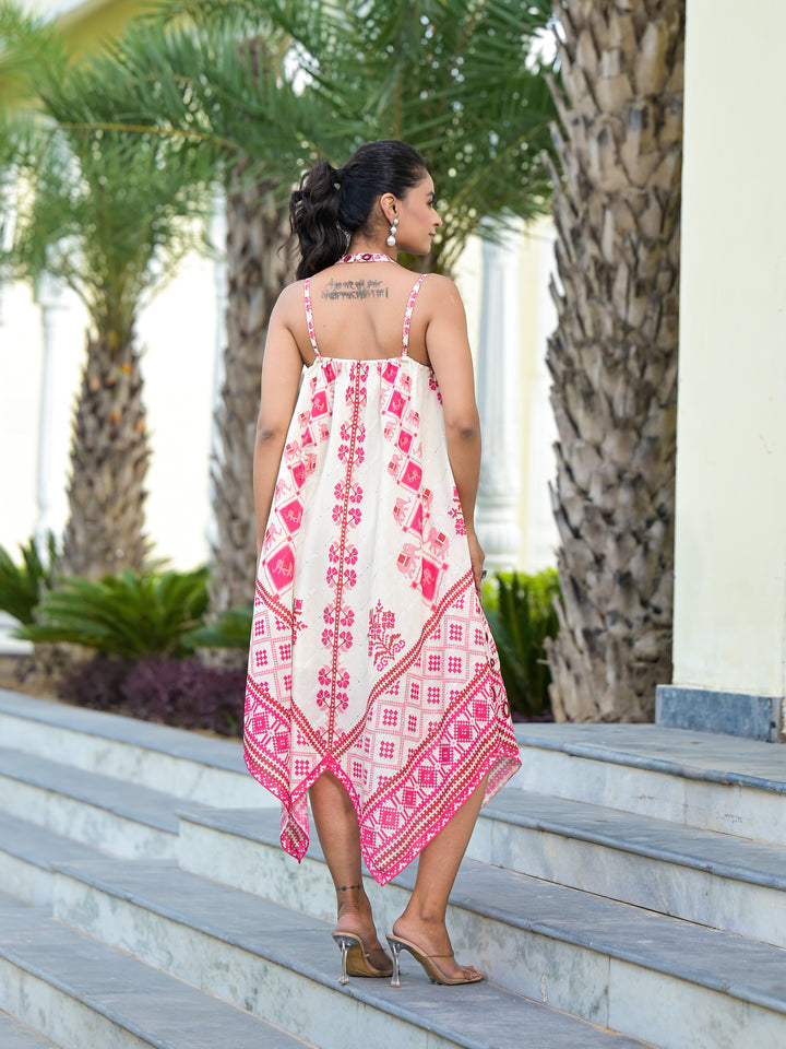 FORGGO - HANDKERCHIEF DRESS
