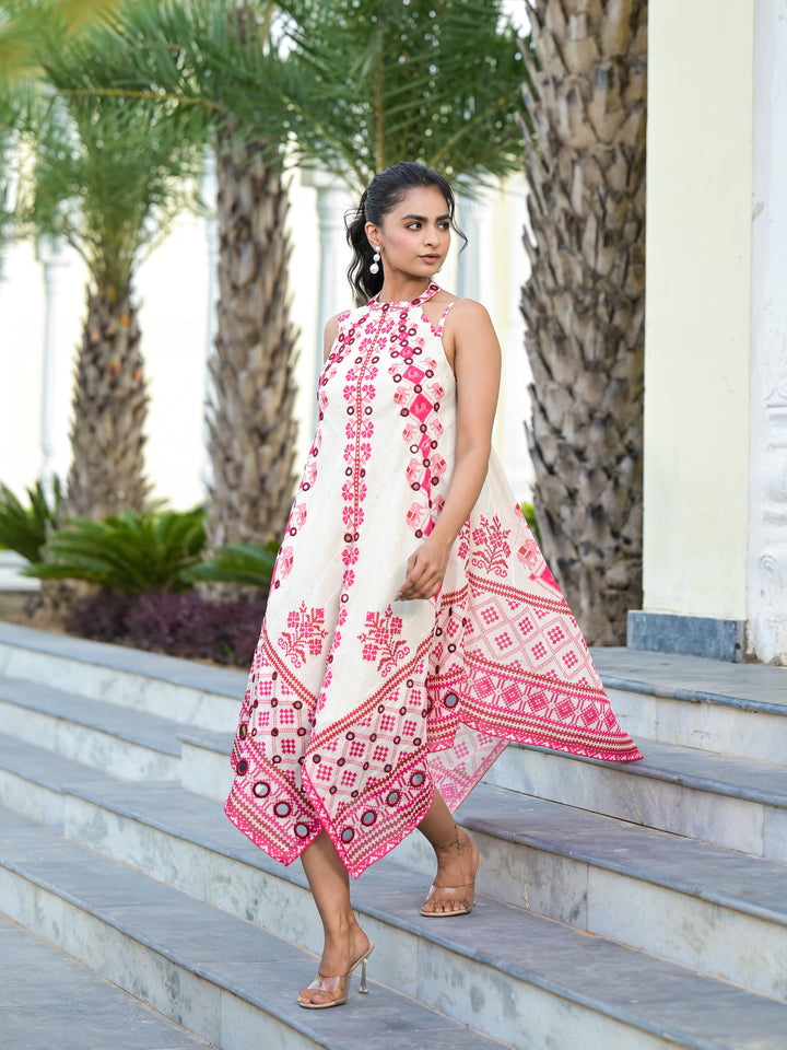 FORGGO - HANDKERCHIEF DRESS