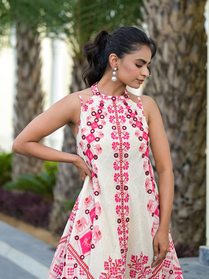 FORGGO - HANDKERCHIEF DRESS