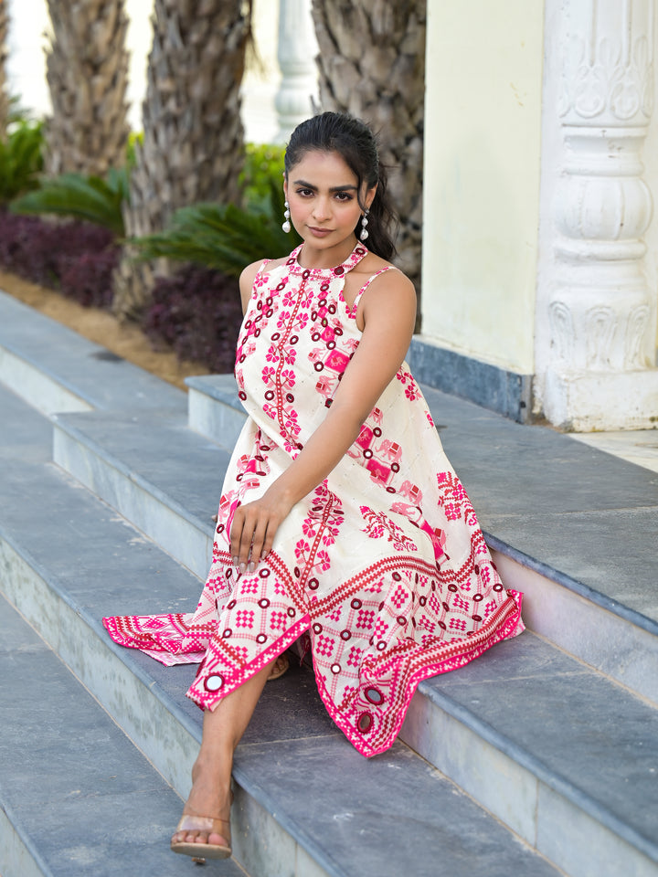 FORGGO - HANDKERCHIEF DRESS
