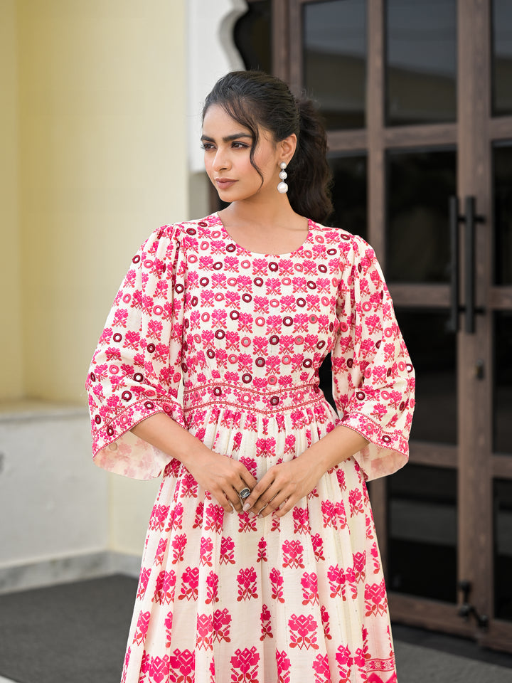 TASMIN - GATHERED KURTA