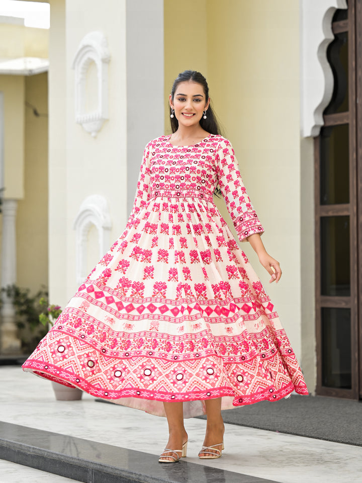 TASMIN - GATHERED KURTA
