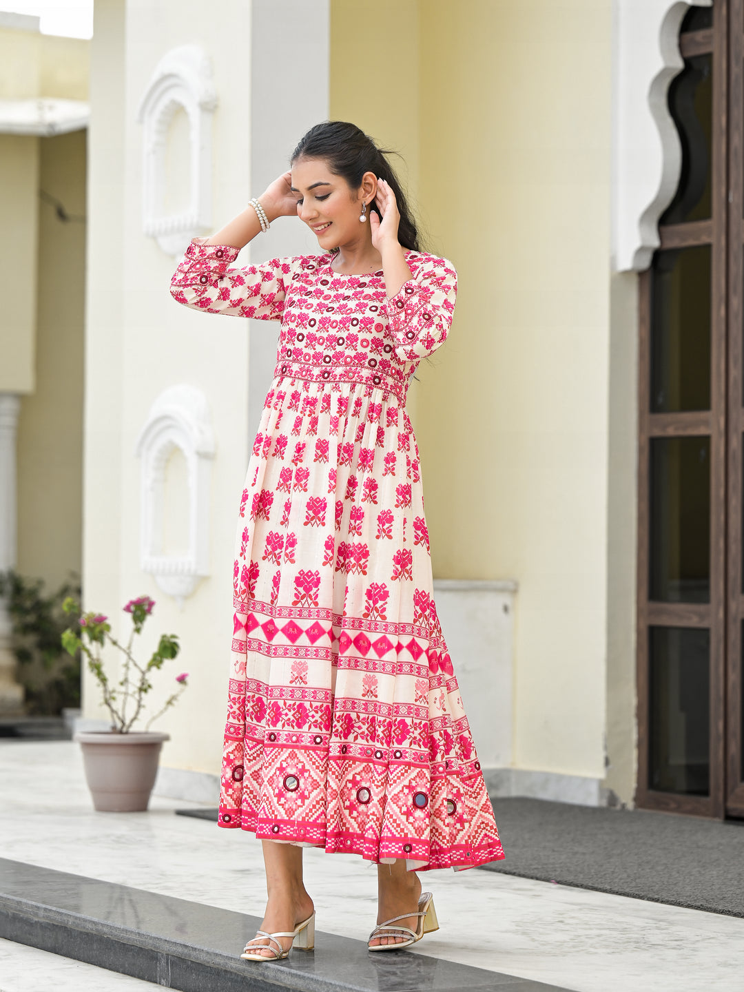 TASMIN - GATHERED KURTA