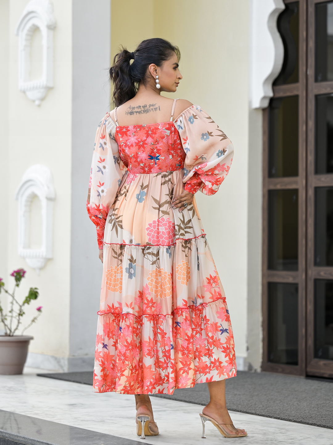 off shoulder maxi dress online india Buy Hansel Off Shoulder Lace Maxi Dress Online in India
