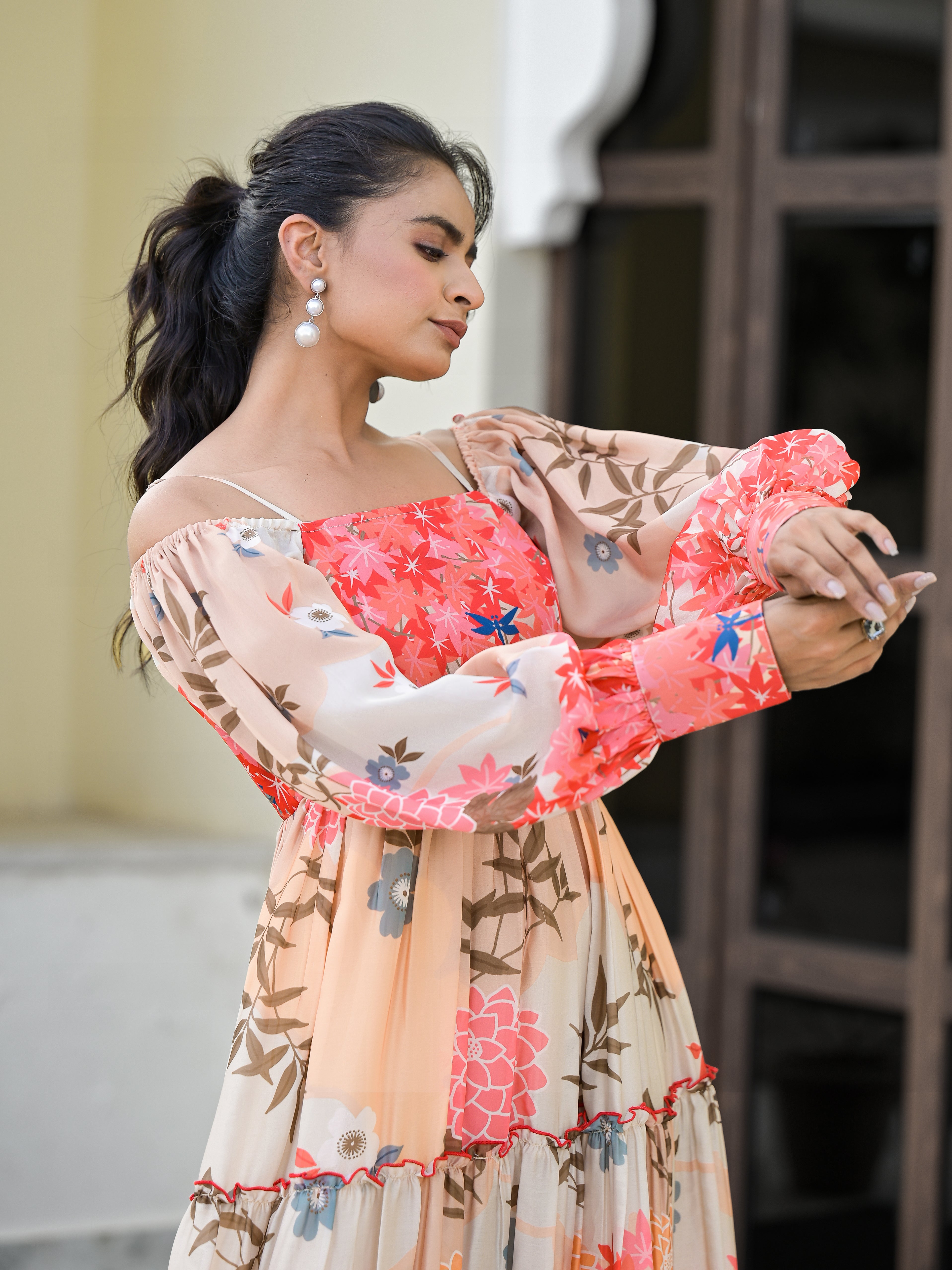 Kuku - Off The Shoulders Maxi Dress – RusticWeave