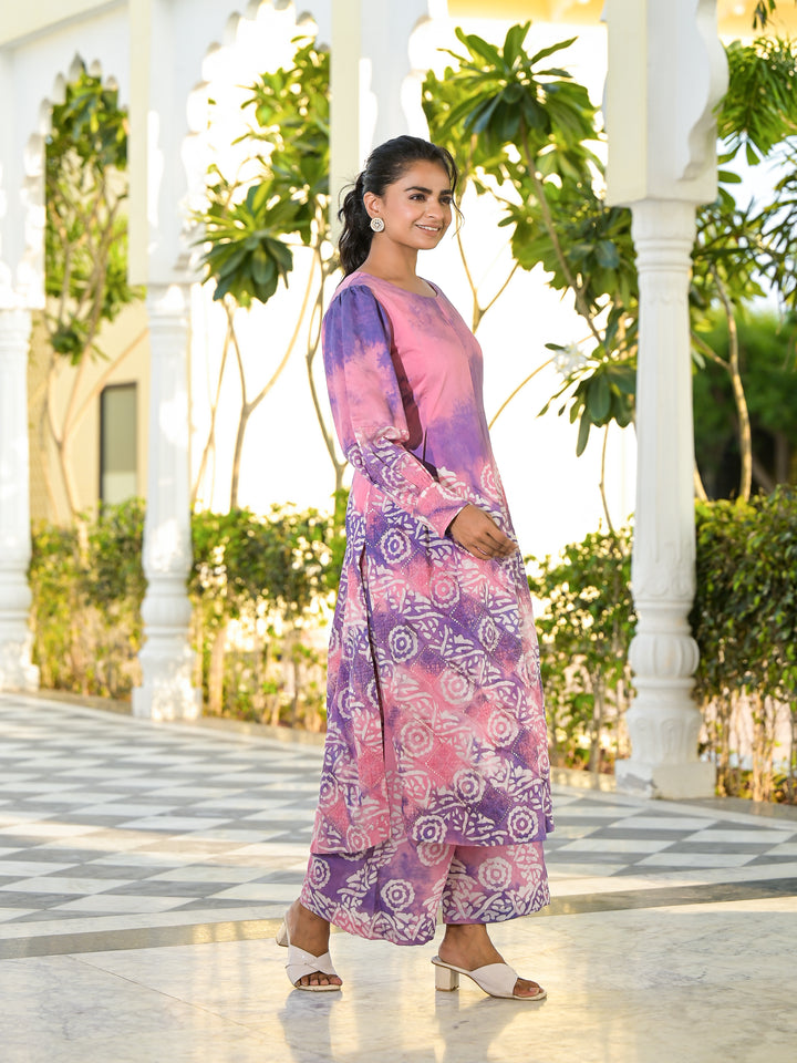 Vivaana - Front Pleat Kurta & Palazzo